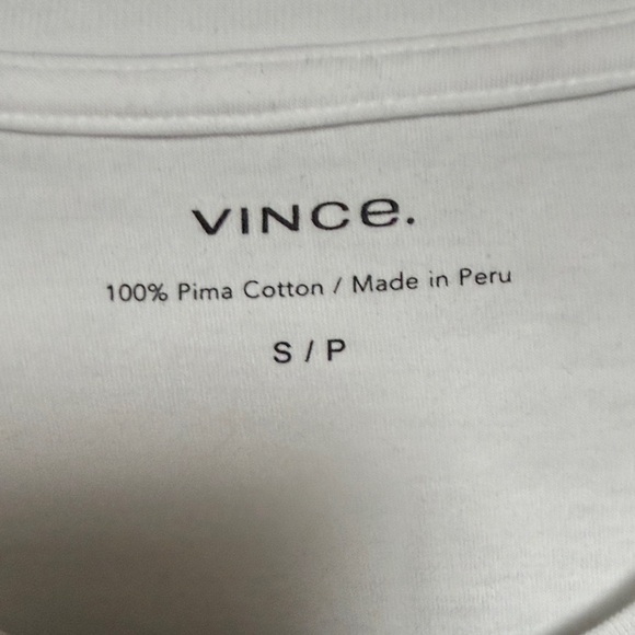 Vince Classic White Short Sleeve Tee - Picture 2 of 7